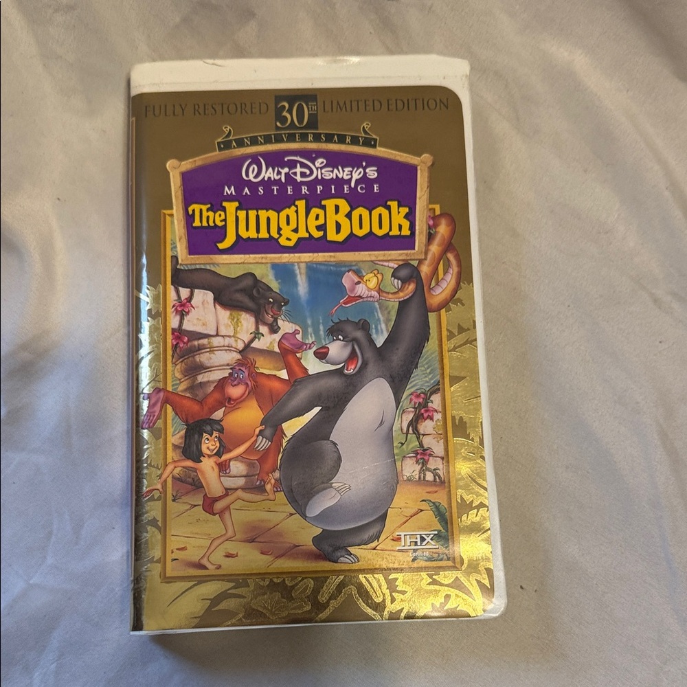 Disney The Jungle Book Gold VHS
